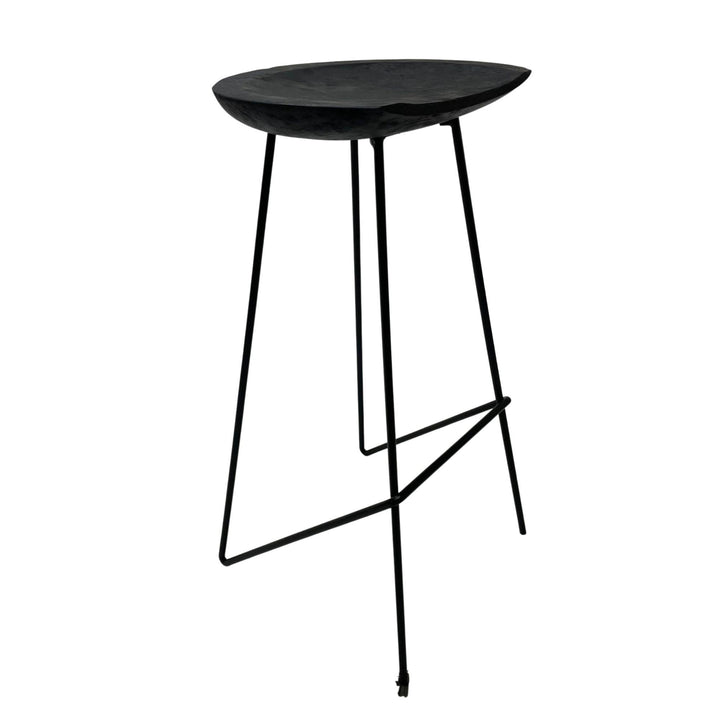 Xorvelle Coal Bar Stool (set of 2)