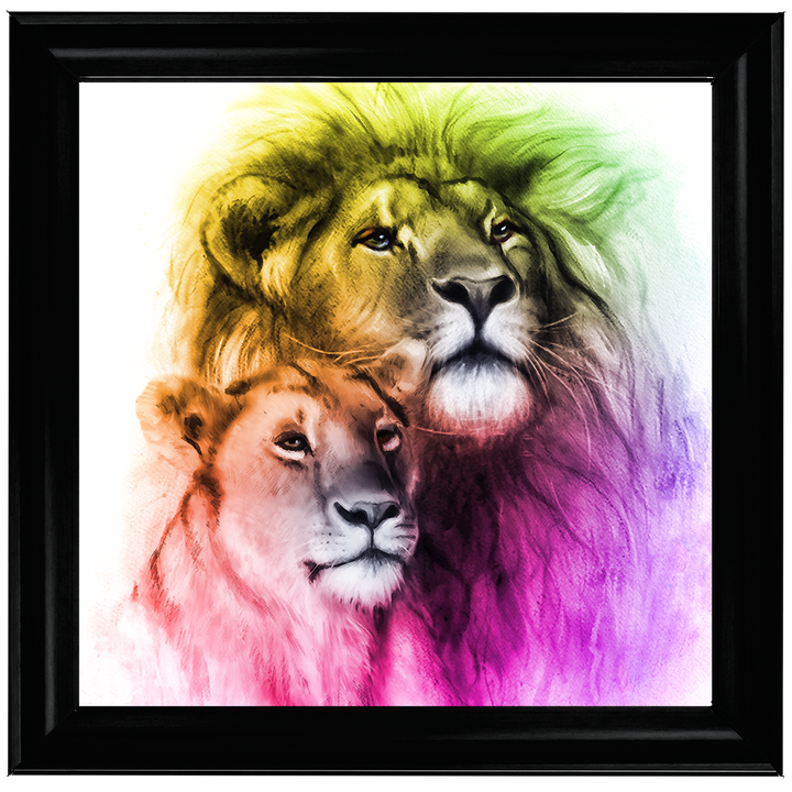 AN431 Proud Lion Couple
