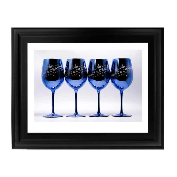 Moet Glasses - Blue
