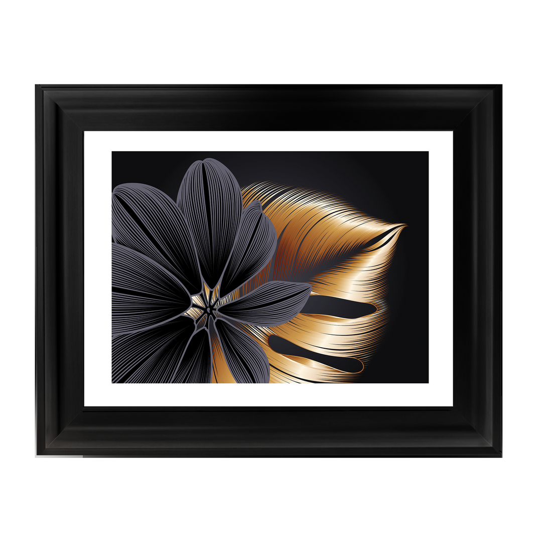 FL236 Black beauty flower