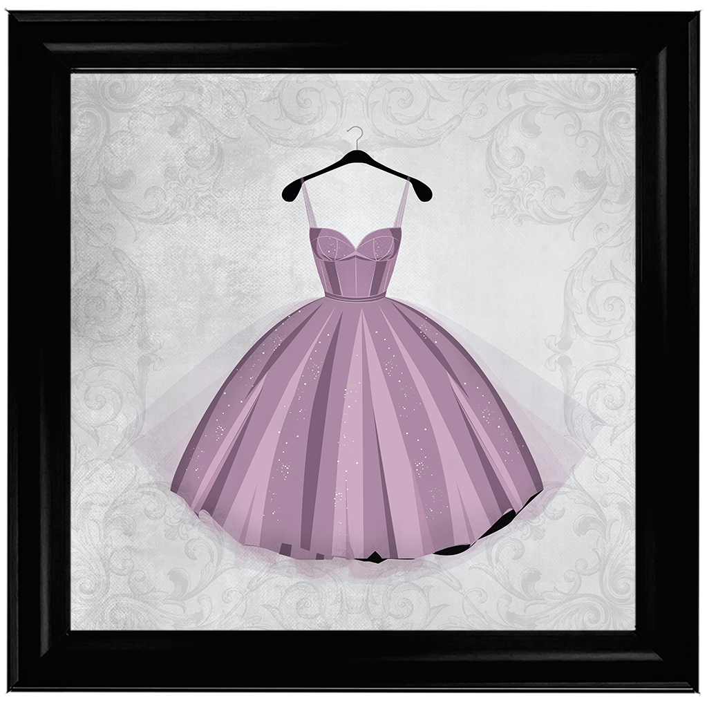 FS117 Pink Dress shimmer