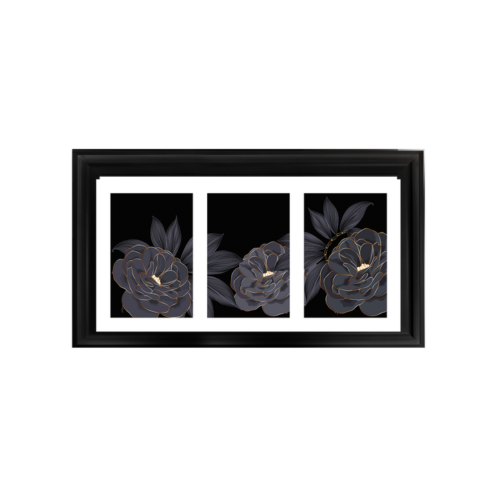 FL241 Black Beauty Flower I