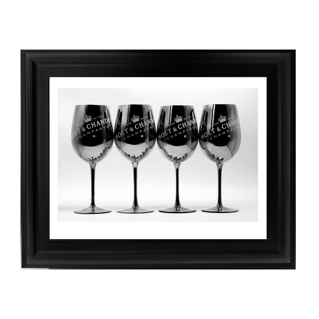 Moet Glasses - Black