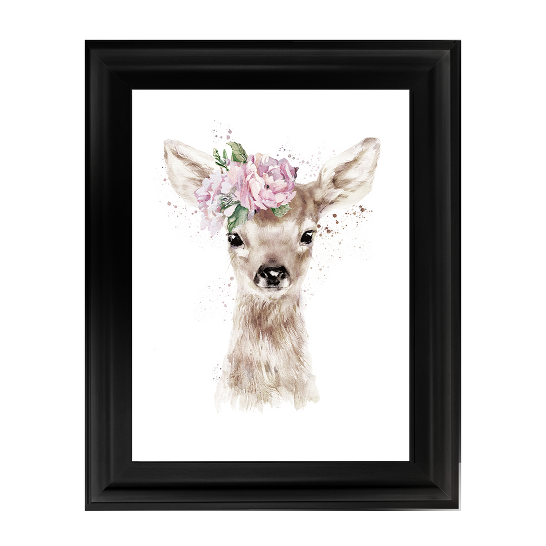 AN284 Floral Deer