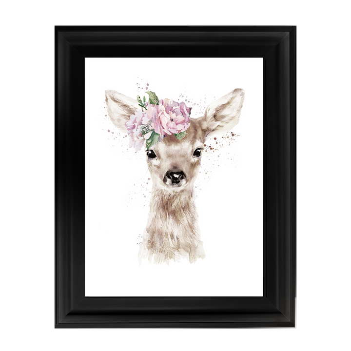 AN284 Floral Deer