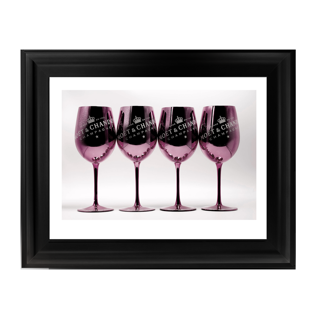 Moet Glasses - Pink