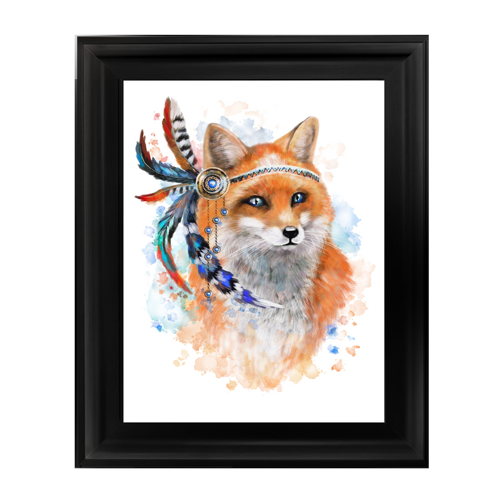 Tribal Fox Sketch |