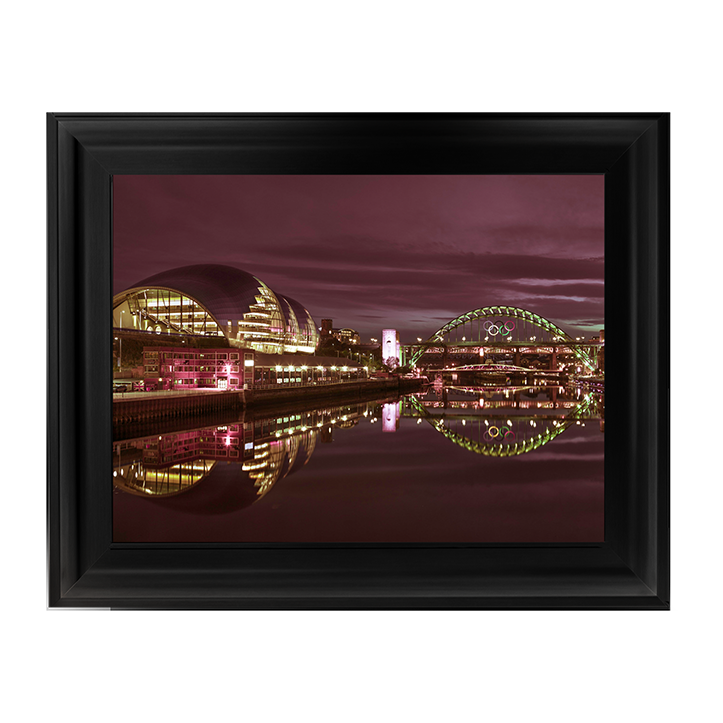 CY071 The Sage Gateshead and the Tyne bridge, Newcastle Upon Tyne II