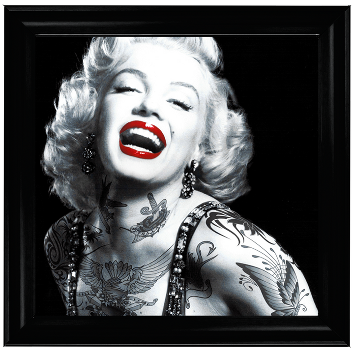 Tattooed Marilyn Monroe