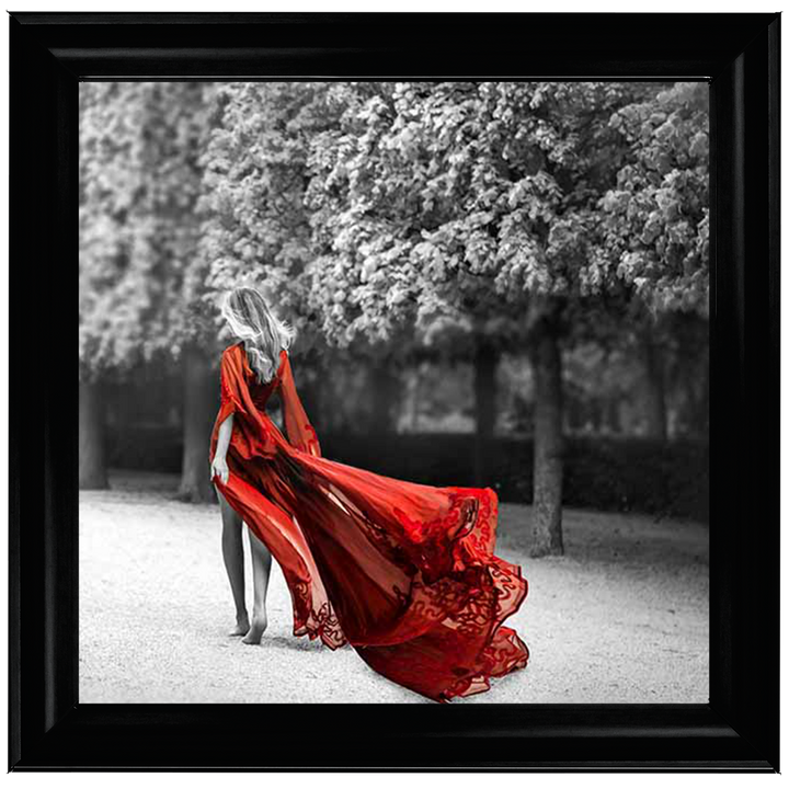 Red Elegant Walk