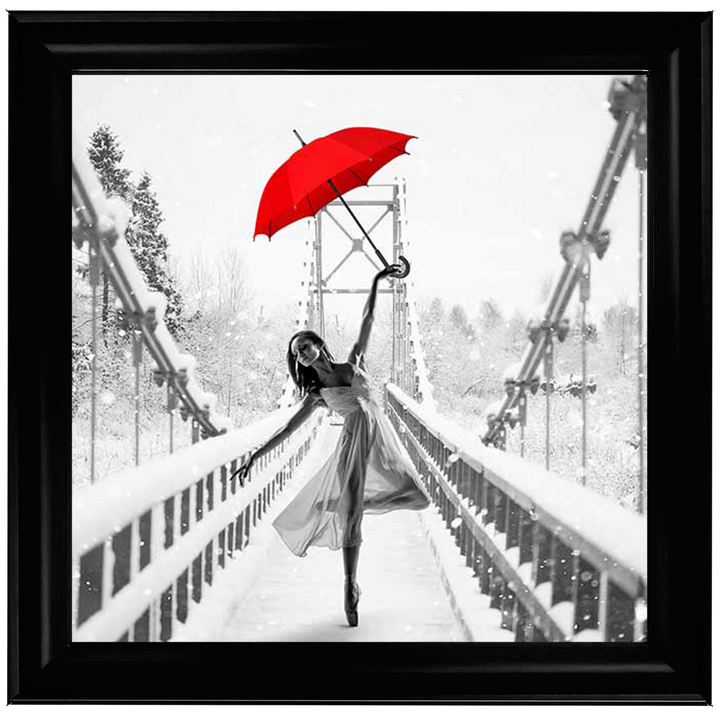 FG570 Ballerina On A Bridge