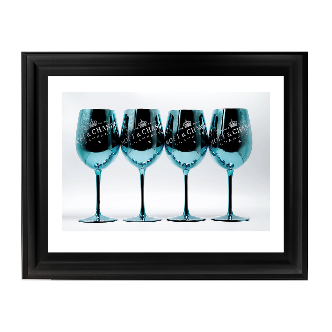 Moet Glasses - Sky Blue