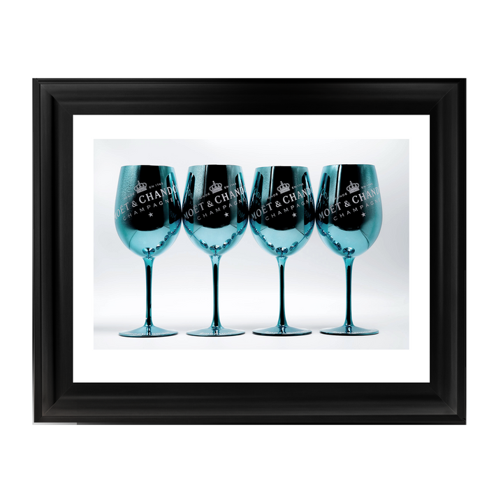 Moet Glasses - Sky Blue