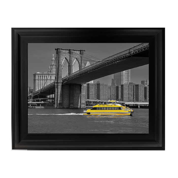 CY066 NY Water Taxi Under Brooklyn Bridge