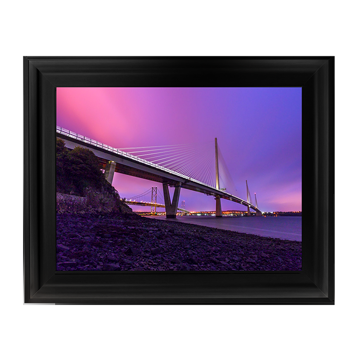 CY014 Queensferry Crossing in the evening