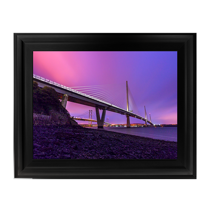CY014 Queensferry Crossing in the evening
