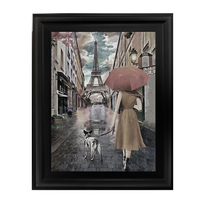 FG387 A rainy day in Paris