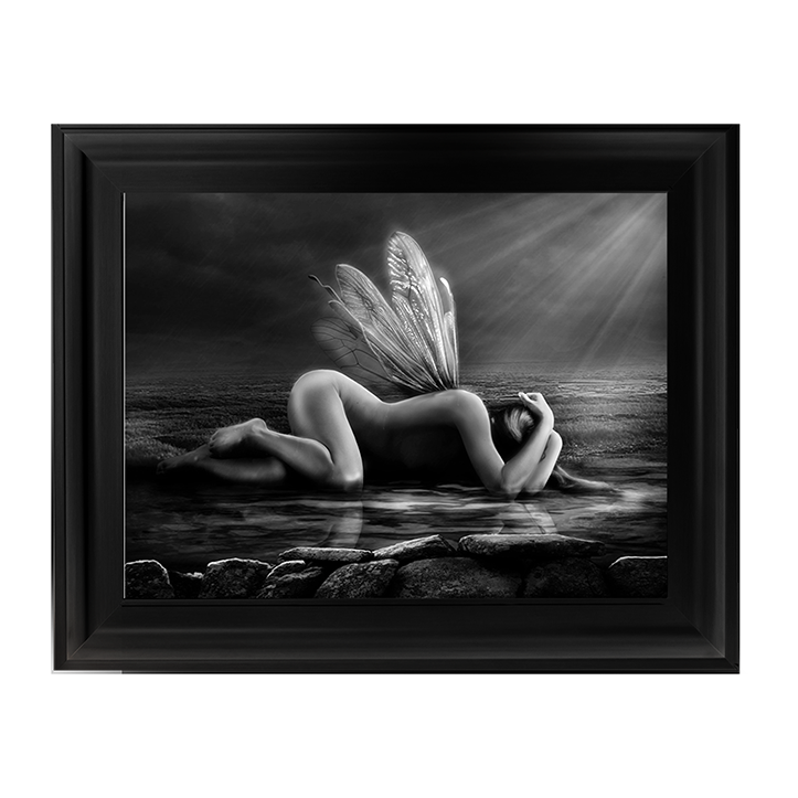Ocean Fairy, Black and white