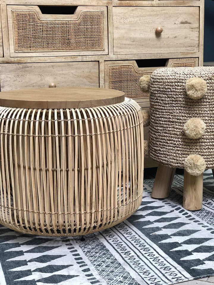 Solvyn Pot Storage Coffee Table