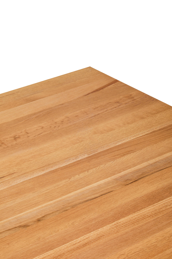 Jarloi Coffee Table with Textured Finish and Contemporary Base
