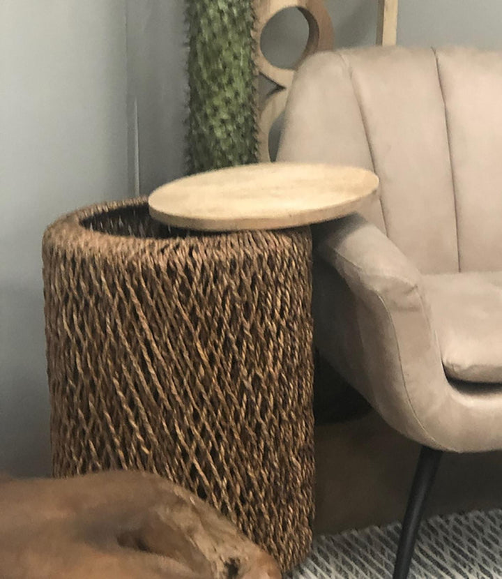 Balmora Lamp Table - Natural