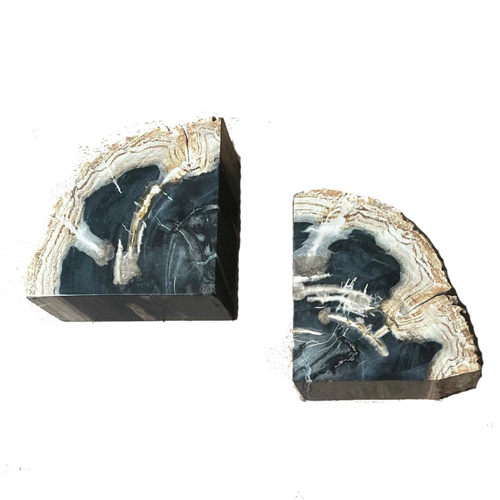 Trevior Wood Pair of Bookends