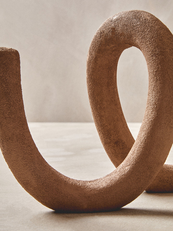 Montrelle Beige Sculpture Loop Large Textured