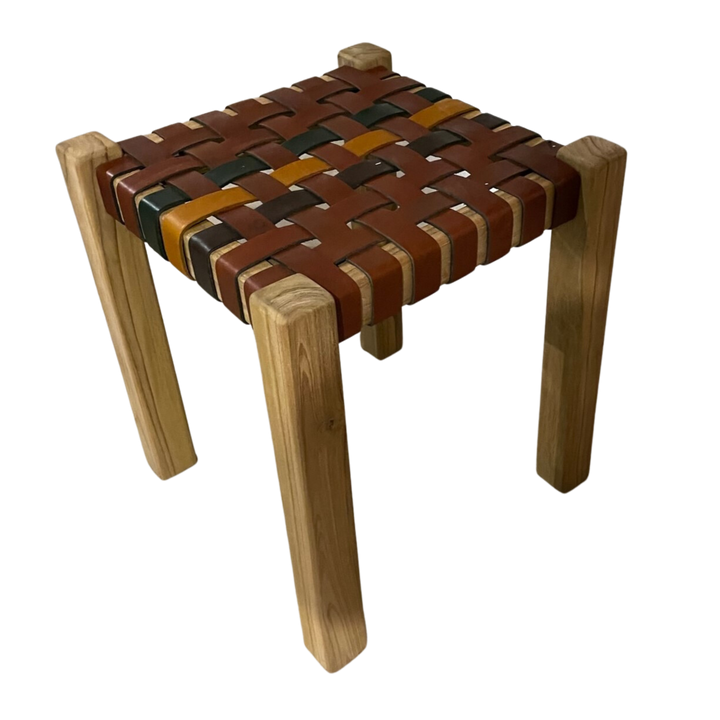 Set of two Sylmar Striped Stools