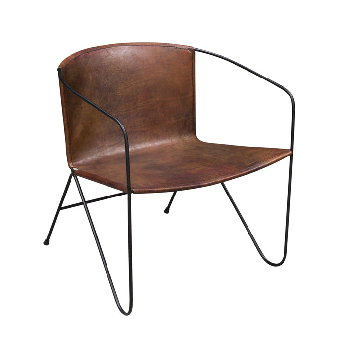 Yavora Leather Lazy Chair