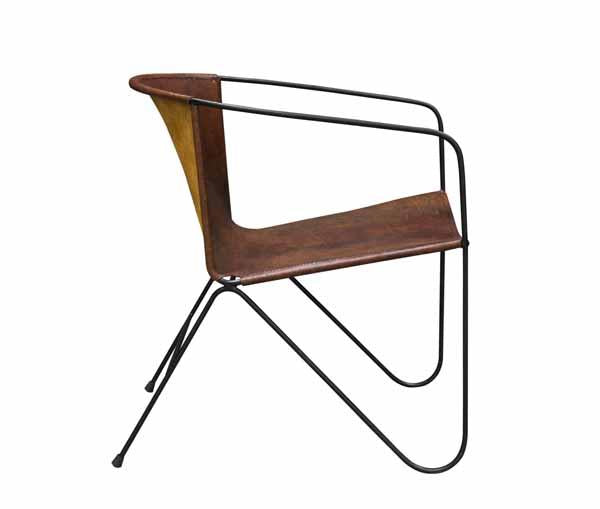 Yavora Leather Lazy Chair