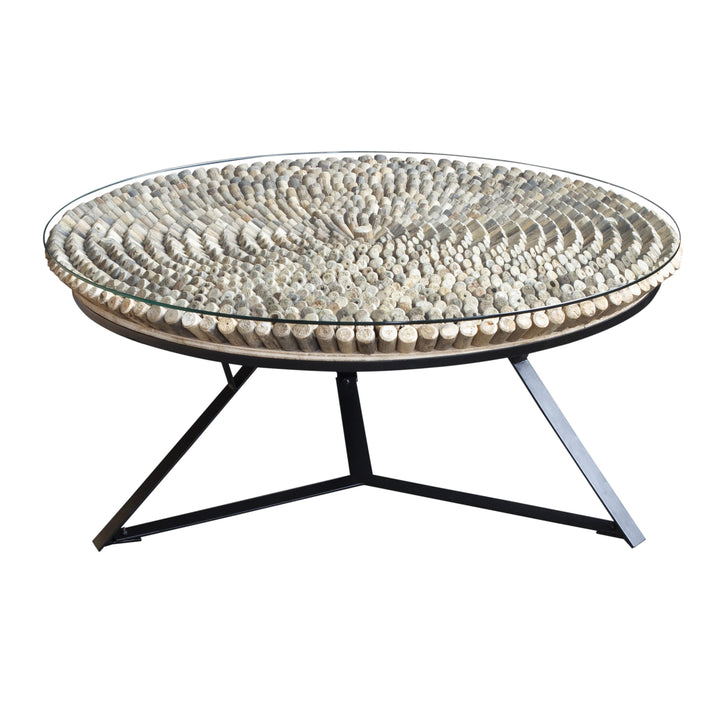 Velorin round coffee table