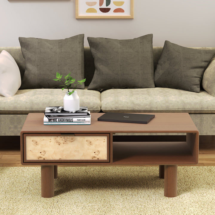 Burlwood Chic Coffee Table