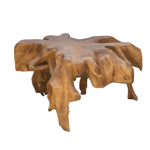 Zenvor Teak Root Coffee Table