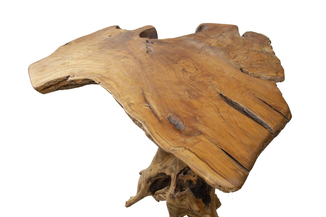 Ylmer Teak Root Bar Table