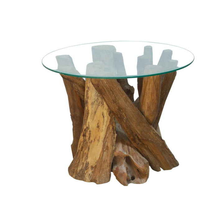 Norelle Branchwood Round Lamp Table