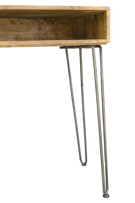 Liorisse Hairpin Console Table