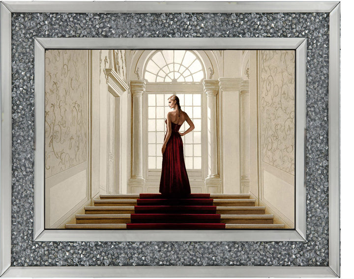 Suzanna on the stairs