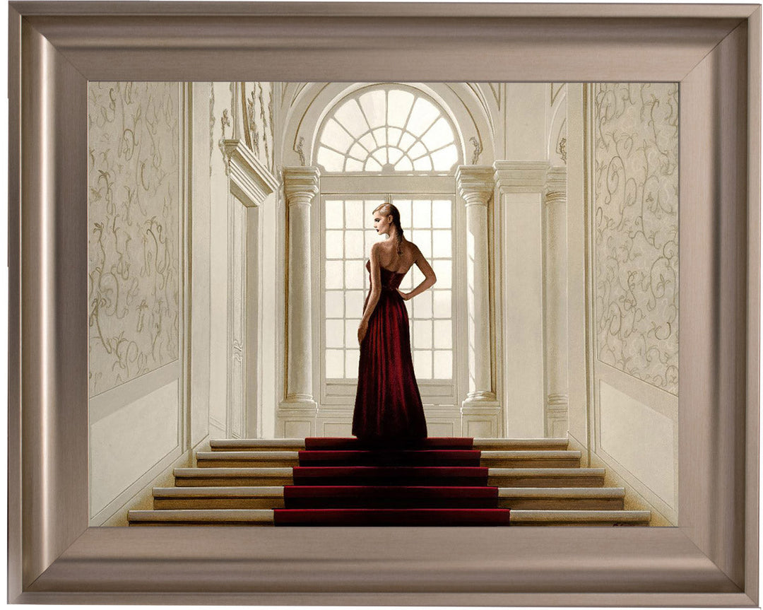 Suzanna on the stairs