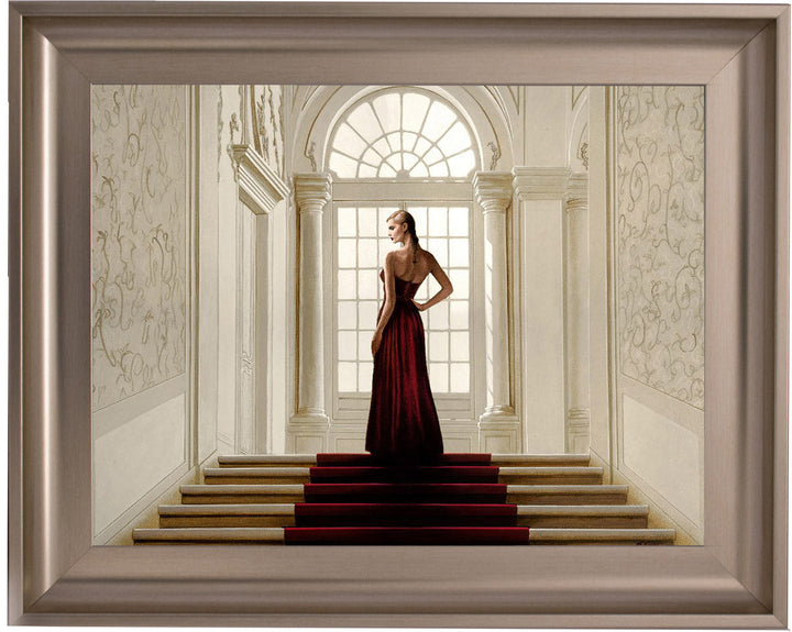 Suzanna on the stairs