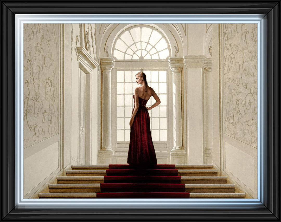 Suzanna on the stairs