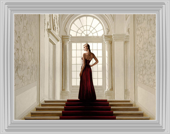 Suzanna on the stairs