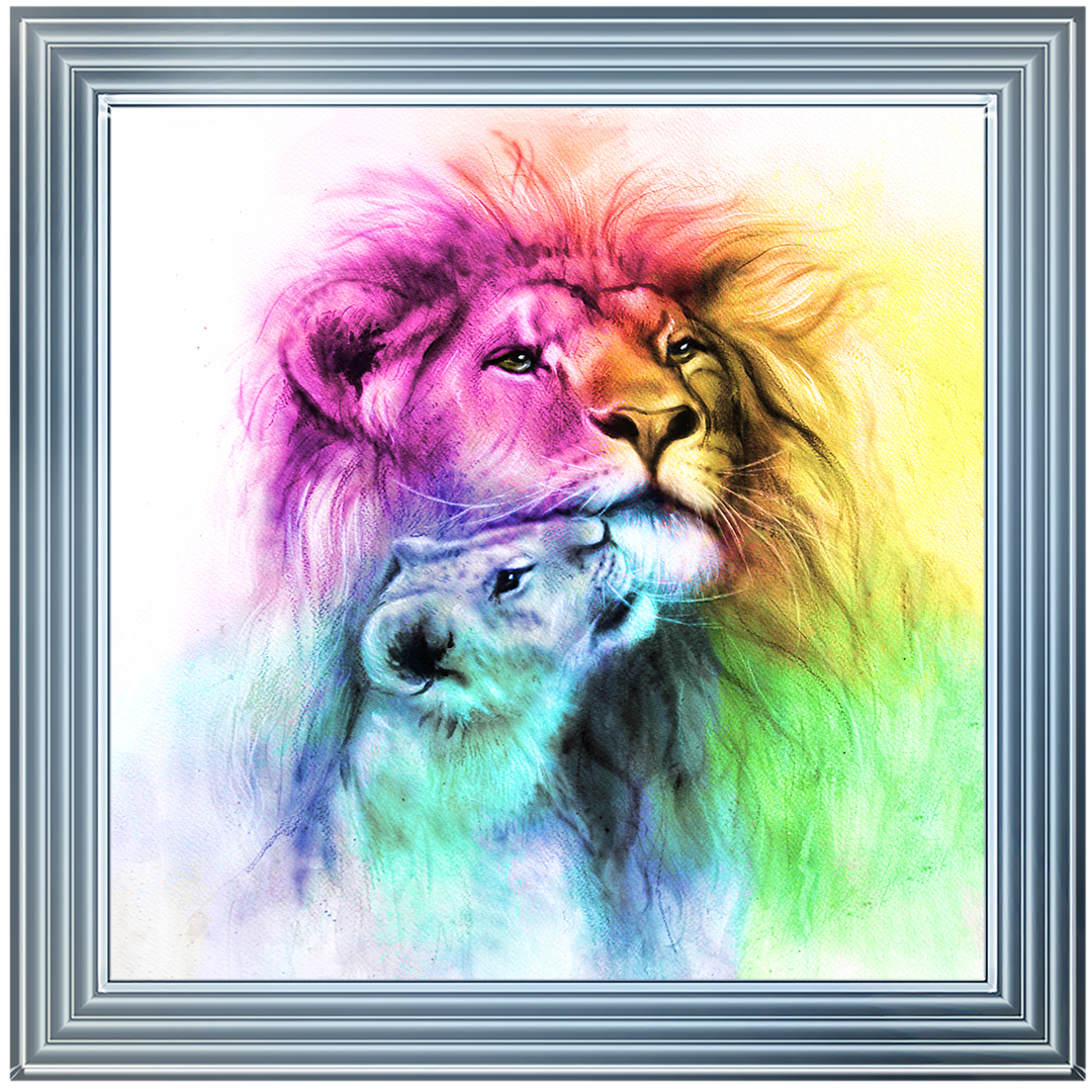 Proud Father Lion