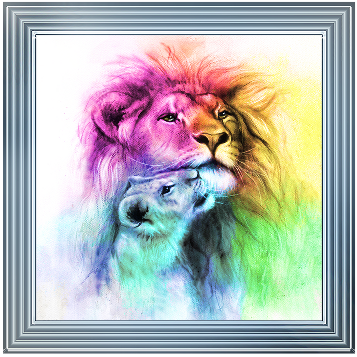 Proud Father Lion