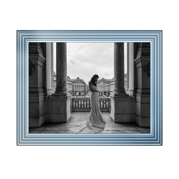 FG004 Balcony on a boulevard, Paris