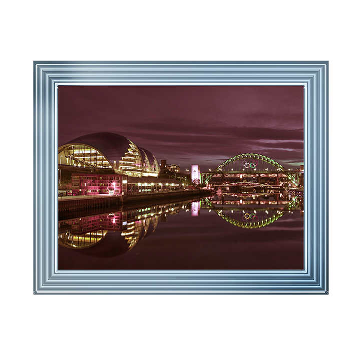 CY071 The Sage Gateshead and the Tyne bridge, Newcastle Upon Tyne II