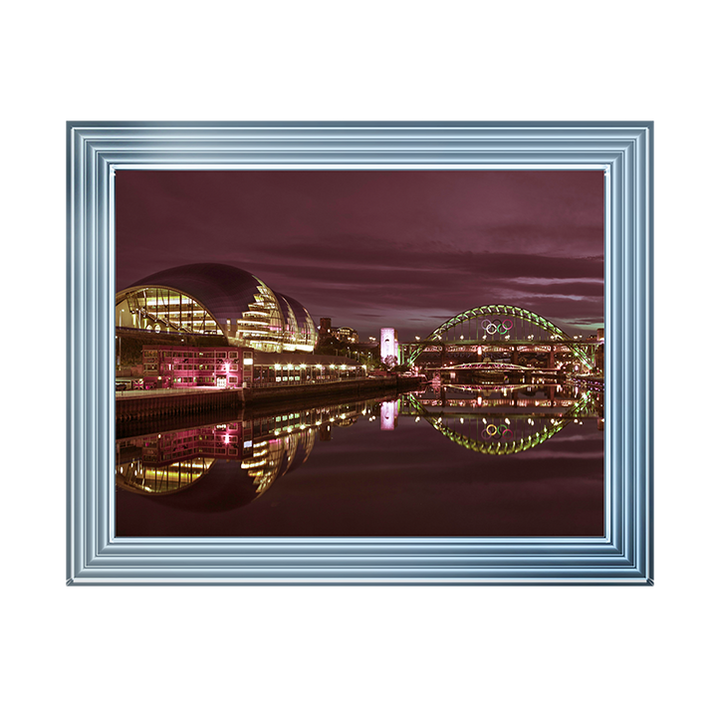 CY071 The Sage Gateshead and the Tyne bridge, Newcastle Upon Tyne II
