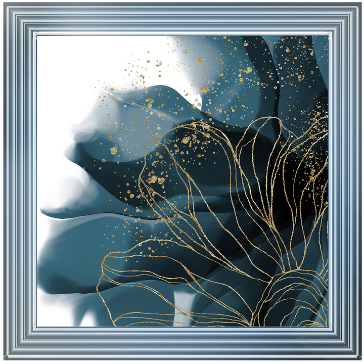 FL211 Blue Beauty Flower ||