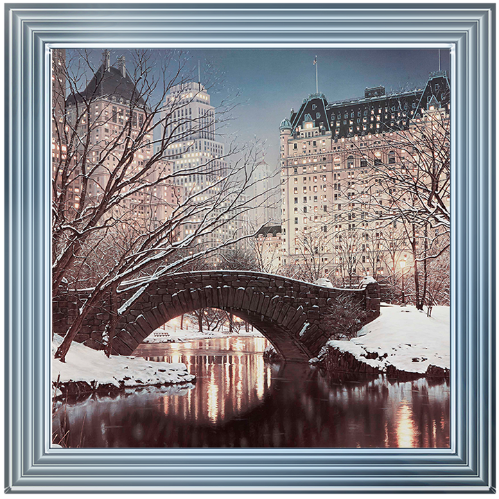 CY100 Gapstow Bridge in Winter, Central Park, New York