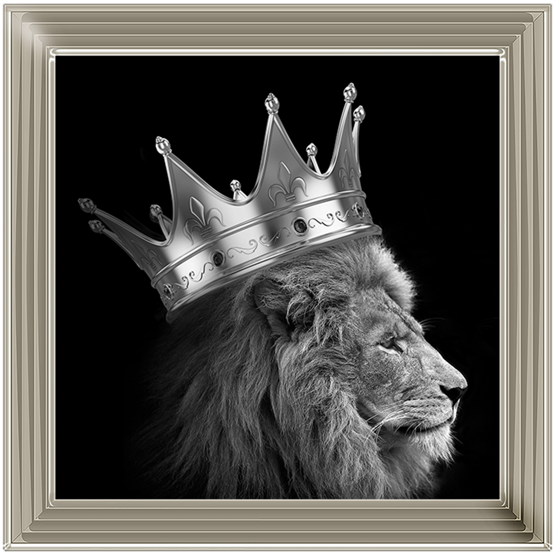 AN298 King Lion Silver