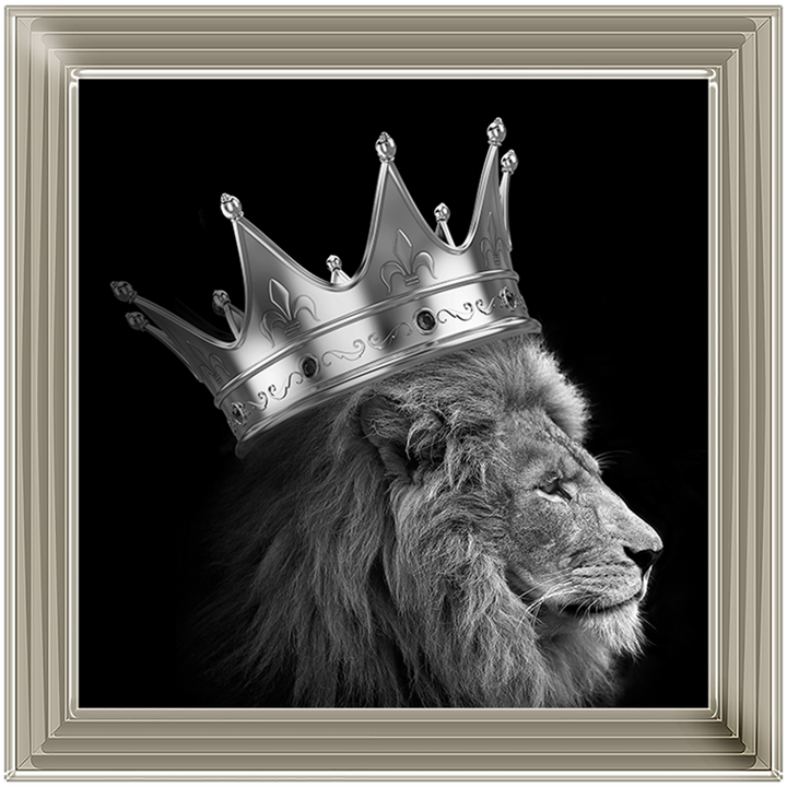 AN298 King Lion Silver